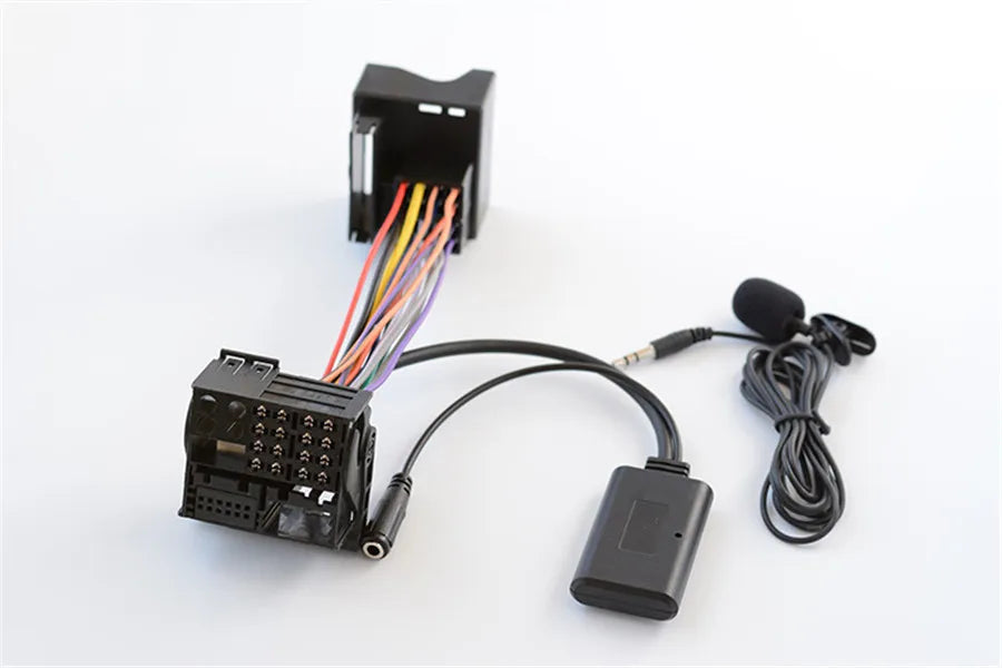 Bluetooth AUX-in Audio Cable Phone Calling Handsfree Harness Adapter For Ford Mondeo Focus