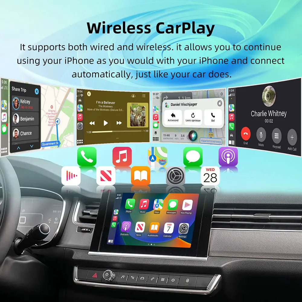 Wireless Carplay Android Auto Module for Peugeot Citroën SMEG MRN Picasso C4 C5 DS4 DS3 30 | AUTOKITSHOP