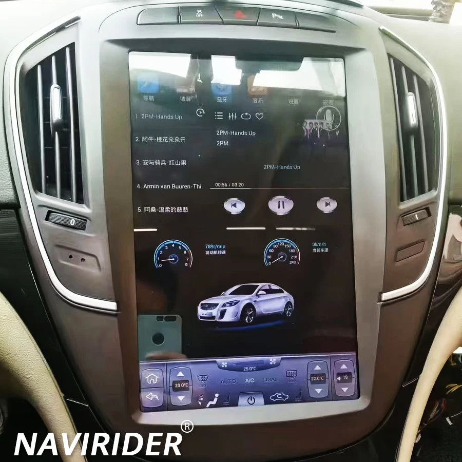 Car Multimidia Video Player HU Tape Recorder Android 15 Carplay Stereo GPS For Opel Insign