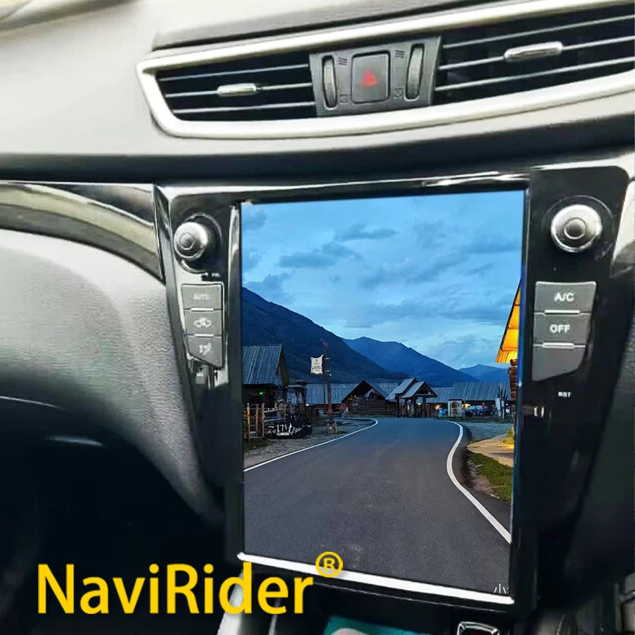 12.1" Android Touch Screen For Nissan Xtrail 2019 X-Trail 2017 Qashqai Car Multimedia Vide