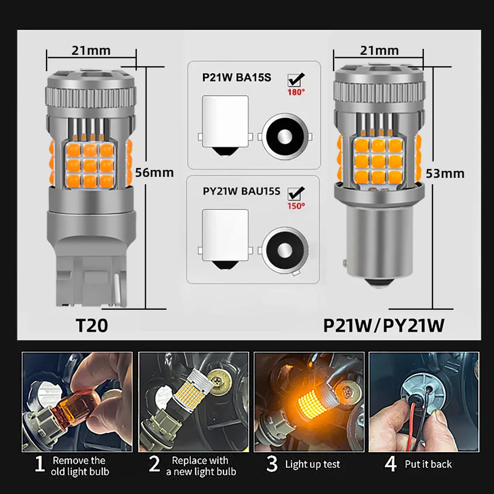 2-Piece LED Interior Light Kit for Jeep Grand / Cherokee MK2/3/4/5 WK KJ KL - Canbus Error-Free Bulbs | AUTOKITSHOP