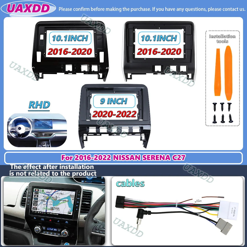 Autoradio For Nissan Serena C27 2016-2020 RHD stereo GPS MP5 lecteur Android 2Din unite pr