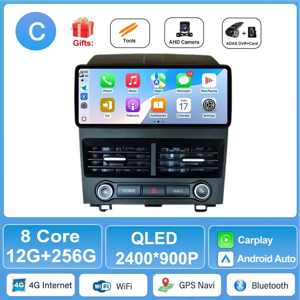 12.3" Android Car Stereo for Honda CRV 2007-2012 with Wireless Carplay, GPS & QLED Touch Screen | AUTOKITSHOP