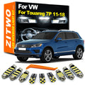 ZITWO Full LED Interior Light Kit For VW Volkswagen Touareg 7P 2011 2012 2013 2014 2015 2016 201 - Canbus LED Car Light
