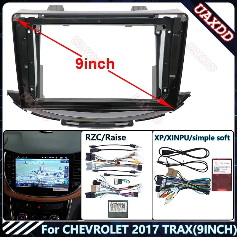 Car Player Radio Android Stereo Harness Screens Accessorie Navigation Dashboard Cable Fram