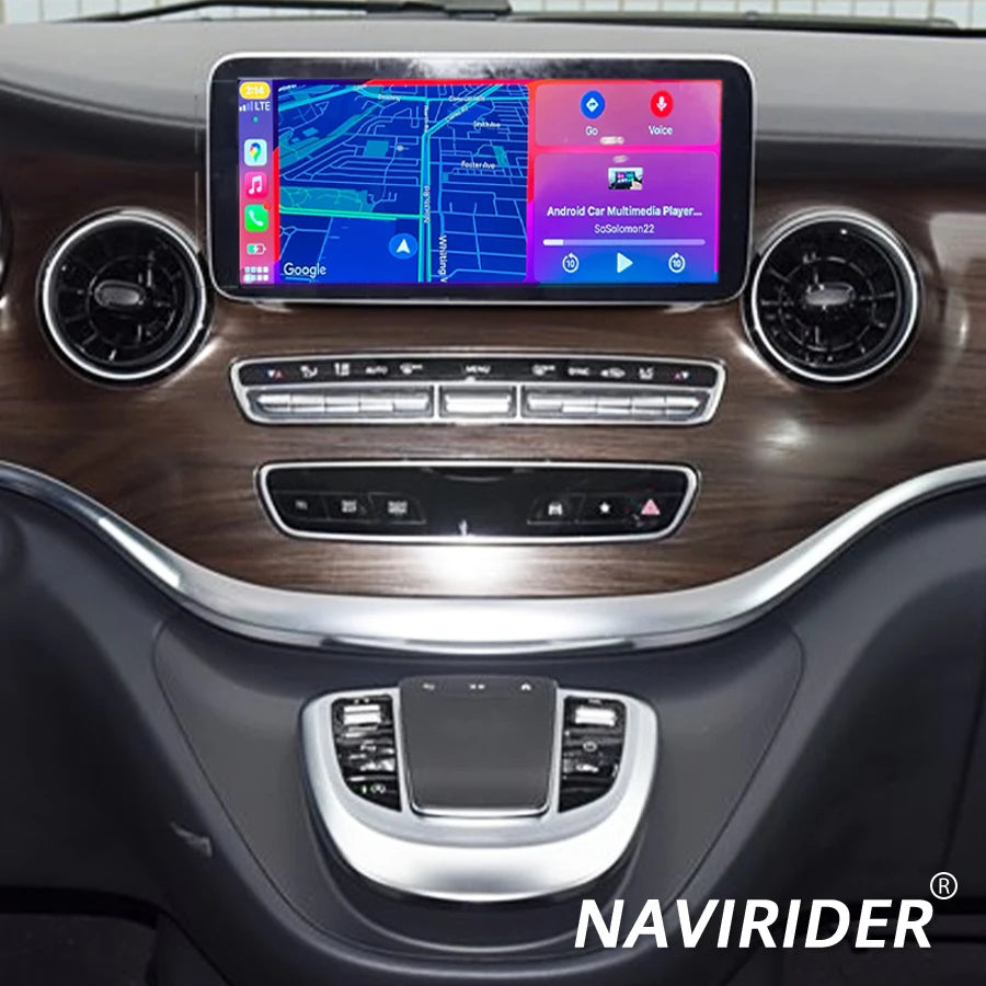 Android Screen For Mercedes Benz V Class 639 V260 V250 2016-2018 CarPlay GPS Stereo Naviga
