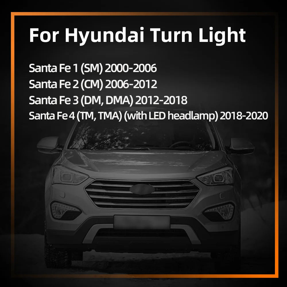 LED Interior Light Kit for Hyundai Santa Fe 1 2 3 4 2000-2020 - Canbus Dome Map Door Trunk Bulbs | AUTOKITSHOP