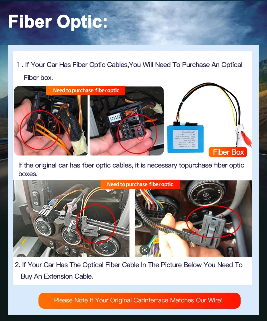 Car Stereo Radio Optical Fiber Decoder Most Box For Benz B200 ML SL SLK R350 C W203 CLK W2