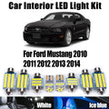 11-Piece LED Interior Light Kit for Ford - Canbus Error-Free Interior Bulbs