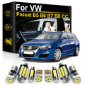 LED Interior Light Kit for Volkswagen VW Passat B5 B6 B7 B8 B4 CC Variant Tuning 1998-2020 - Canbus Dome Map Door Tru...