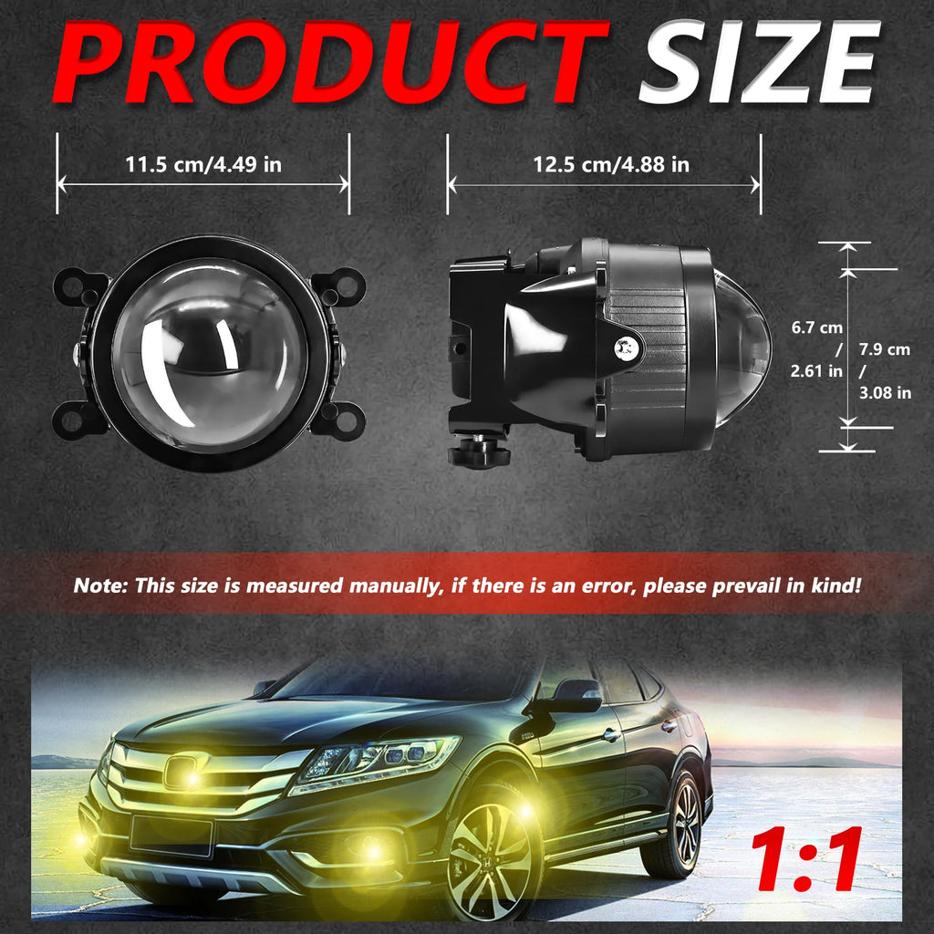 Universal Lens Bluetooth APP Control Color 3000K 4300K 6000K HID LED Projector Lens High+L