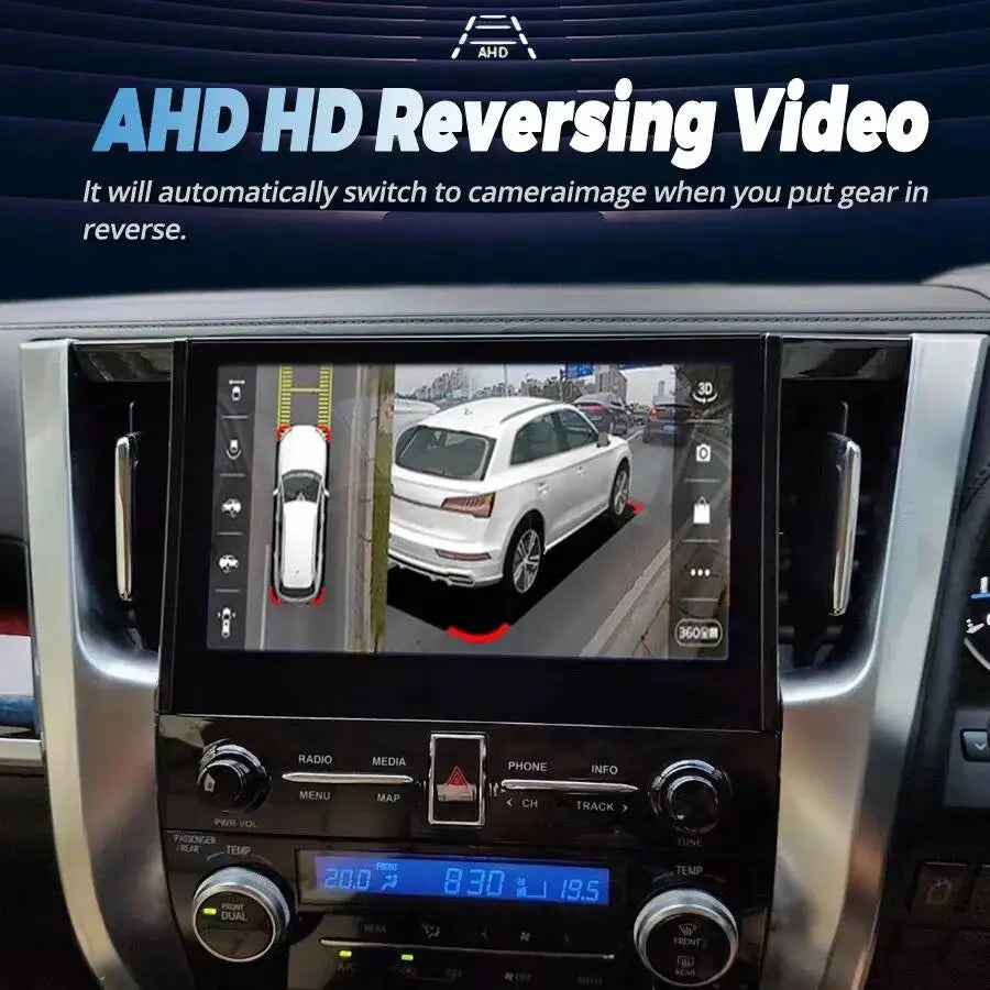 11.6" Android Carplay GPS Autoradio Navigation For Toyota Alphard 30 Series Vellfire A30 2