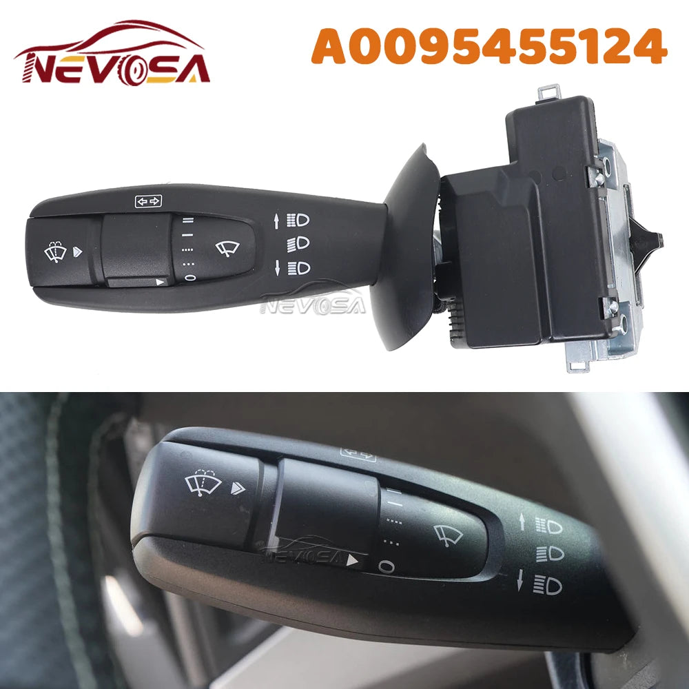 Wiper Steering Column Switch For Mercedes Benz MB Actros 480 Antos Arocs Axor MP for Mercedes MP4 - Automotive LED Light