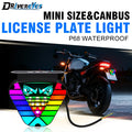 Drivereyes Car Brake Light 12*12-2cm Flash Tail Light Easy To Install Energy Efficient LED