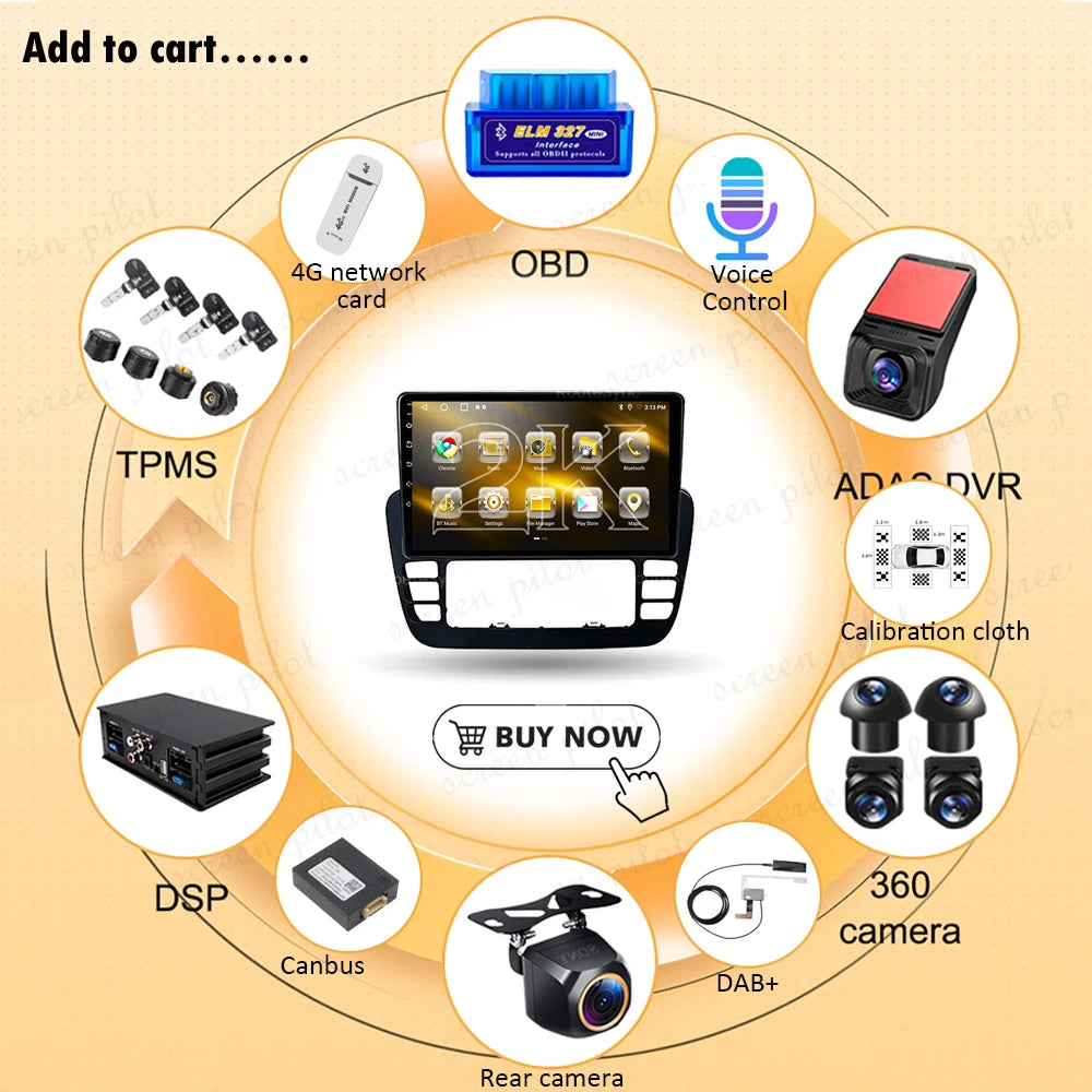 Stereo Head Unit For VW Volkswagen UP！2011 2012 2013 2014 2015 2016 Android 16 Multimedia  | AUTOKITSHOP