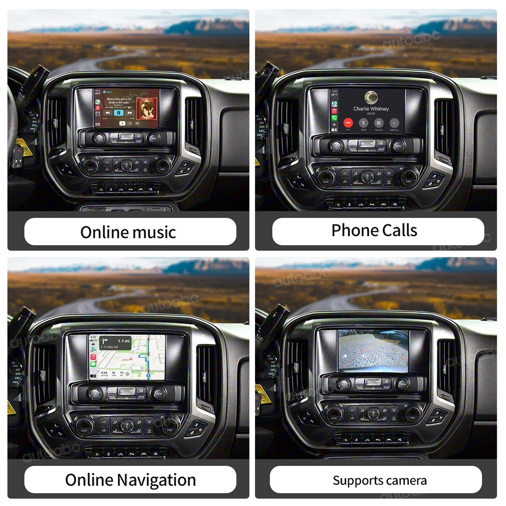 Wireless CarPlay Android Auto for Chevrolet Corvette Silverado Impala 2014-2020 Interface  | AUTOKITSHOP