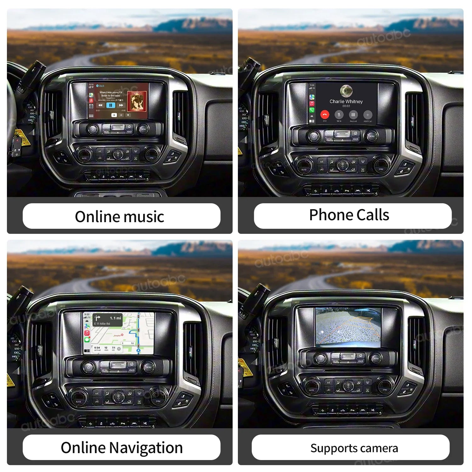 Wireless CarPlay Android Auto for Chevrolet Corvette/Impala/Silverado/Suburban Traverse Su | AUTOKITSHOP