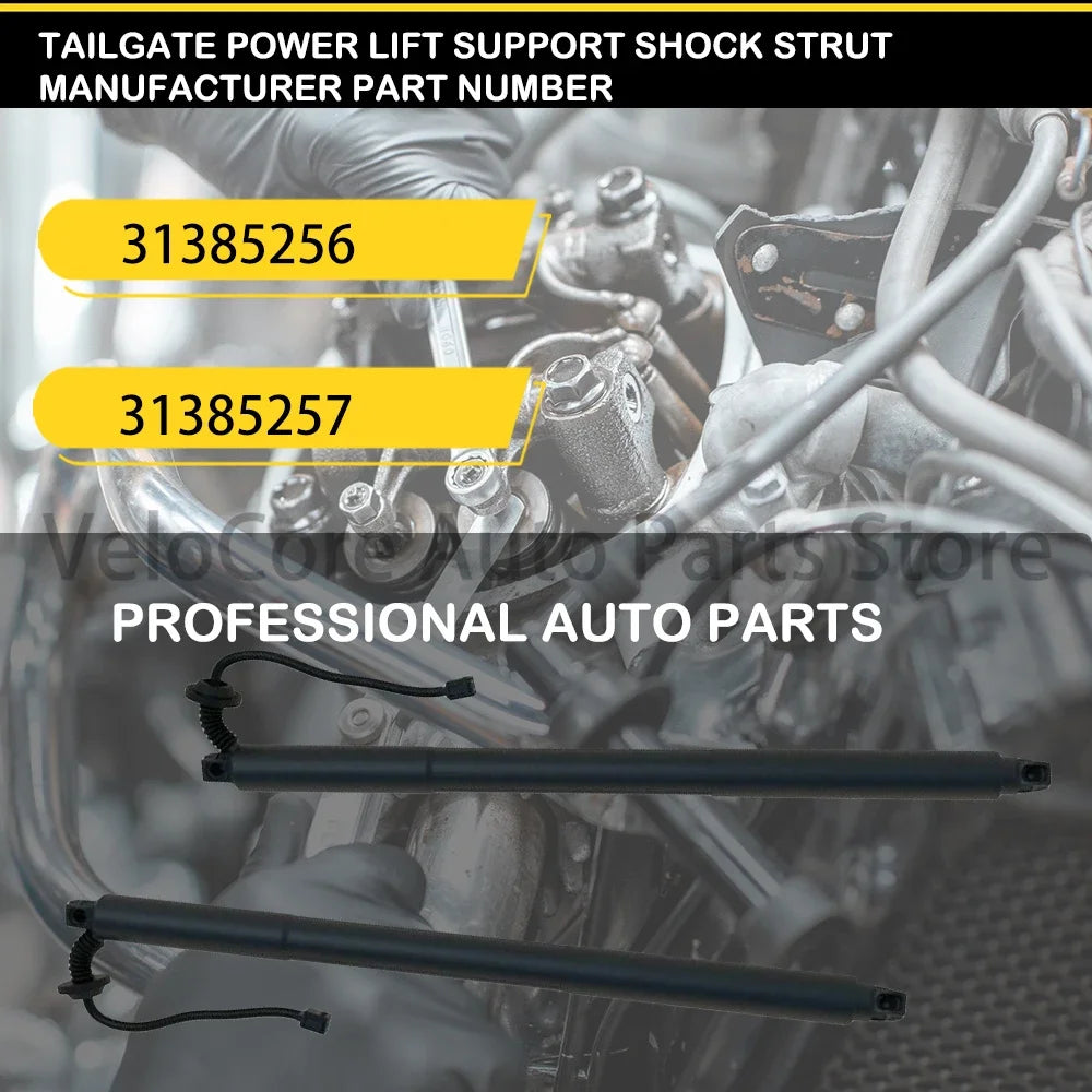 Heavy-Duty Rustproof Electric Tailgate Struts for 2016- Volvo V90 - 31385256(L)/31385257(R | AUTOKITSHOP