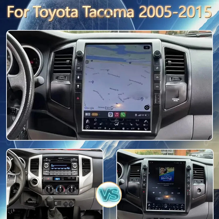 For Toyota Tacoma 2005-2015 13inch Android Screen Radio GPS Carplay 2din Car Multimedia Vi | AUTOKITSHOP