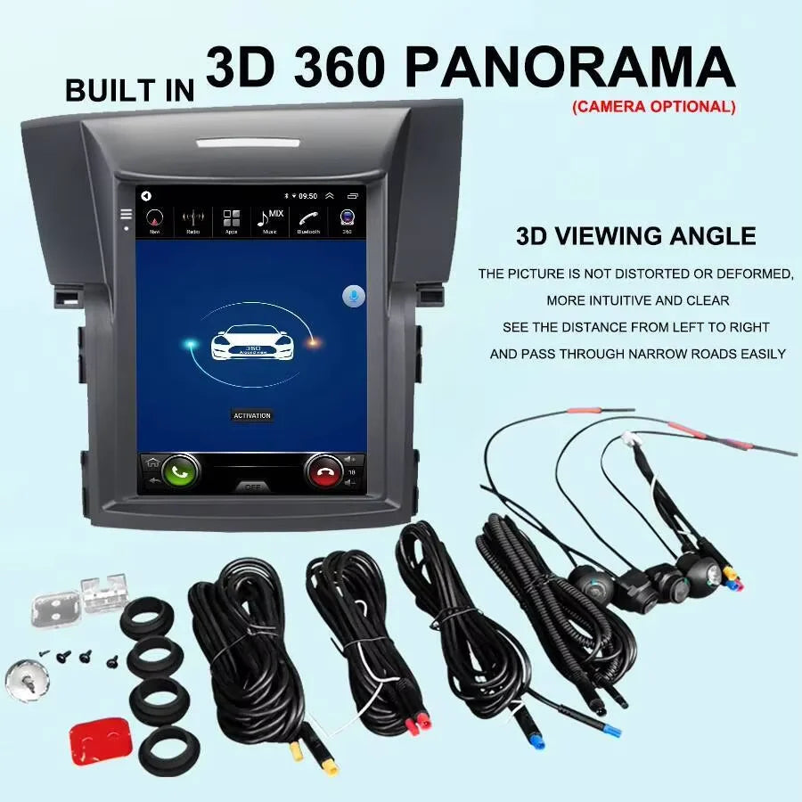 10.4 Inch Car Radio Multimedia For Honda CRV 2012 - 2015 Android15 Wireless Bluetooth Carp | AUTOKITSHOP