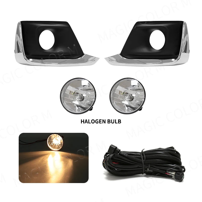 Car Front Bumper Fog Light for Chevrolet Chevy Captiva 2016 2017 With Wires Switch Auto Dr | AUTOKITSHOP