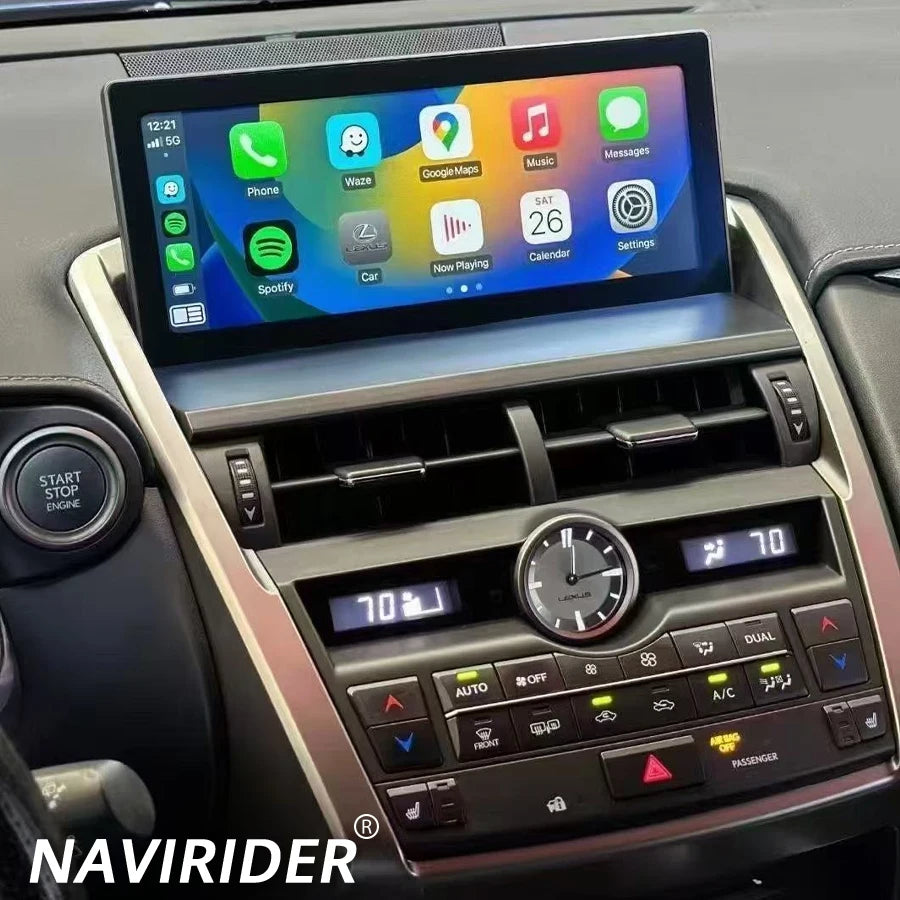 Multimedia Player Stereo 10.25'' Android 14 Radio For Lexus NX NX200 NX200T 300h 2018-2021