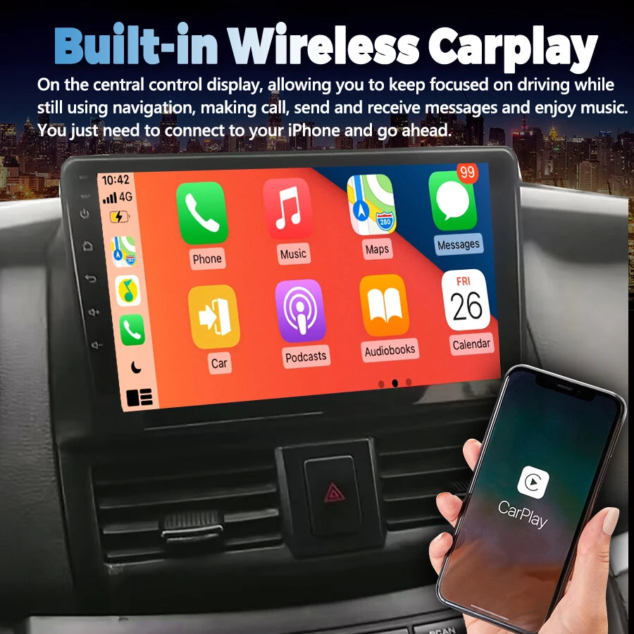 Car Video Multimedia Player GPS Navigation BT Stereo Head Unit 2 Din Tape Recorder For Lif | AUTOKITSHOP