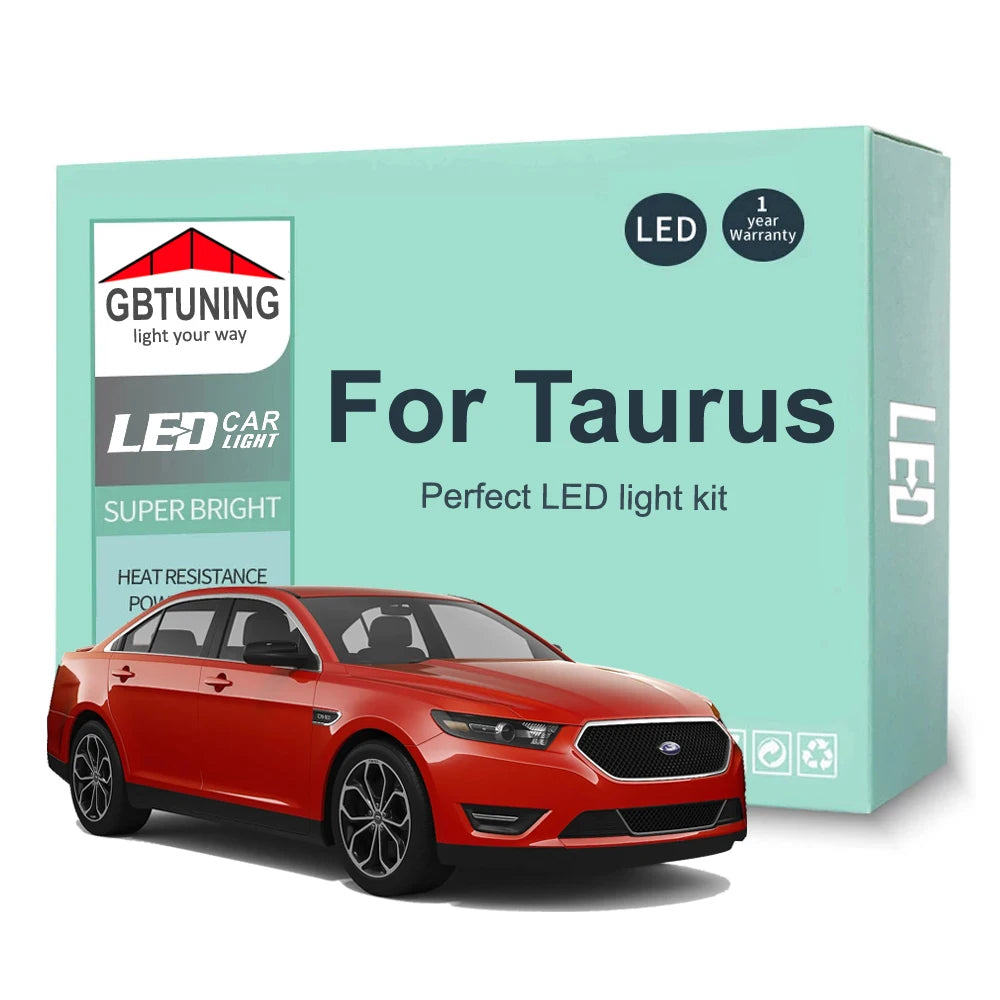 LED Interior Light Kit for Ford Taurus 2000-2011 - Canbus Dome Map Door Trunk Bulbs | AUTOKITSHOP