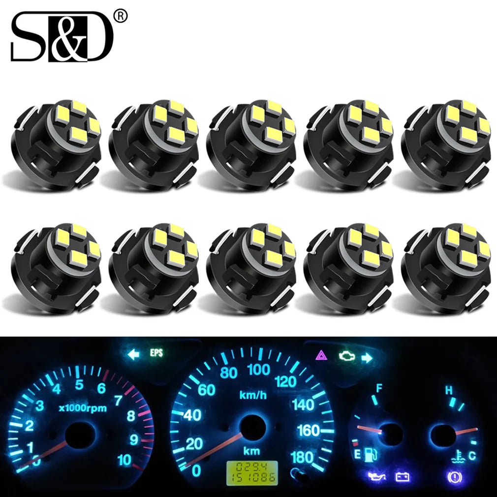 10-Piece LED Interior Light Kit for T4 - Canbus Error-Free Interior Bulbs