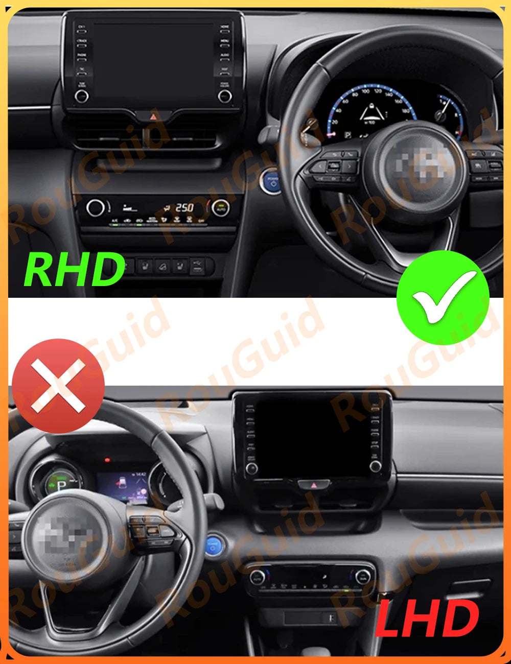 Android 16 Auto Car Radio For Toyota Yaris Vios 2019 - 2023 Carplay BT Car Stereo 5G Wifi  | AUTOKITSHOP