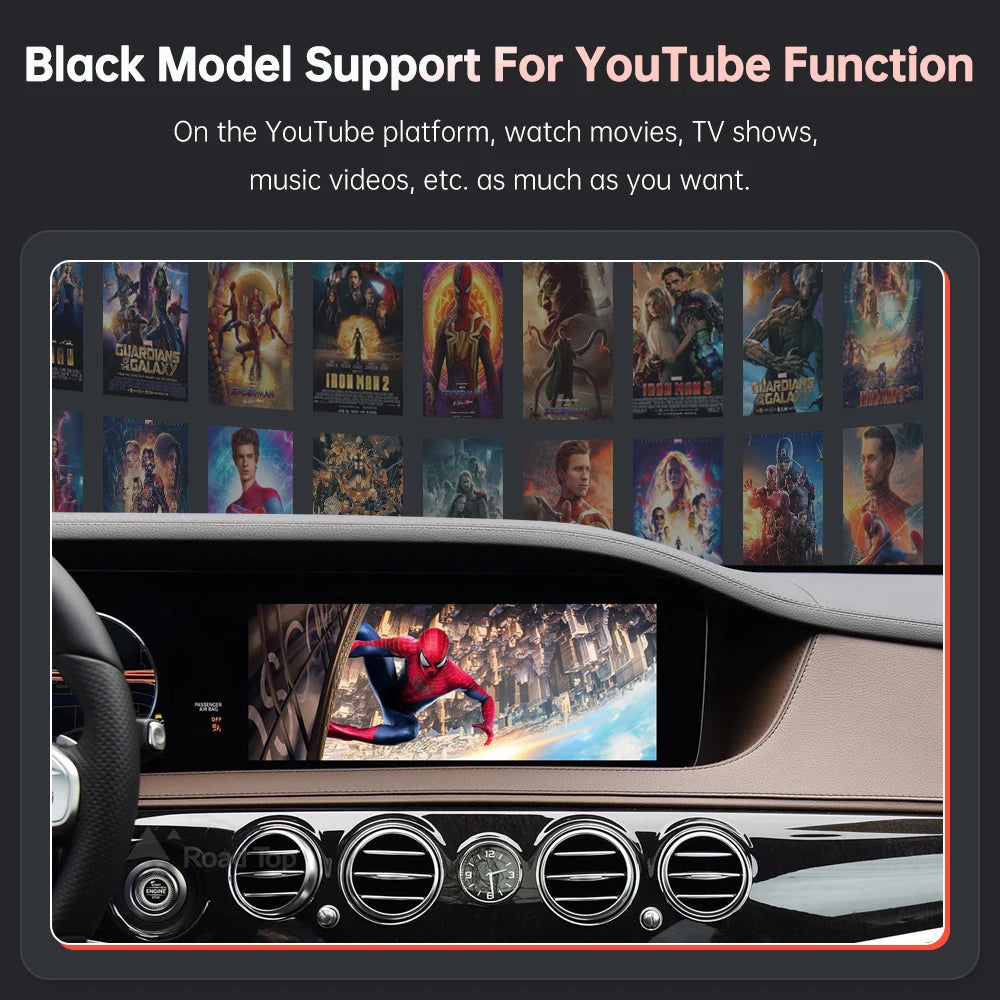 Wireless CarPlay for Mercedes Benz S-Class W222 W217 2014-2018 with Android Auto Mirror Li | AUTOKITSHOP