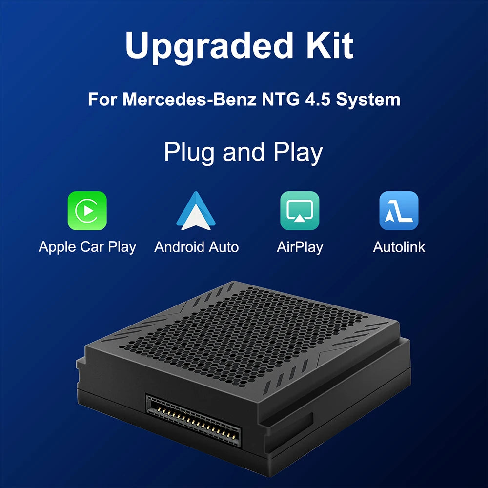 Upgrade Wireless Carplay Suitable For Mercedes Benz A B C E CLA GLA GLK ML Sprinter NTG4.5 | AUTOKITSHOP