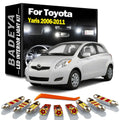 9-Piece LED Interior Light Kit for Toyota Yaris - Canbus Error-Free Bulbs | AUTOKITSHOP