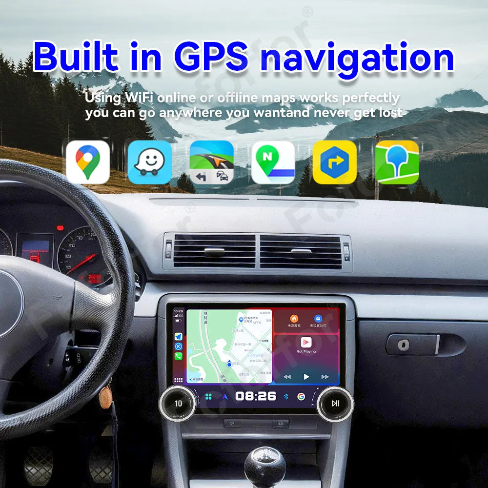 High Definition Car Head Unit 11.5 Inch Android 15 Wireless CarPlay GPS Multimedia Navigat