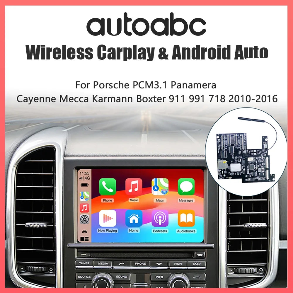 Wireless Carplay Module Android Auto Adapter For PCM3.1 Porsche/Panamera/Cayenne/Macan/Cay | AUTOKITSHOP