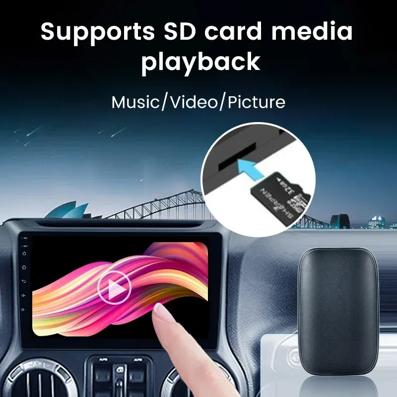 MINI Ai Box for Wireless CarPlay Android Auto Netflix YouTube for Maserati Ghibli Levante  | AUTOKITSHOP