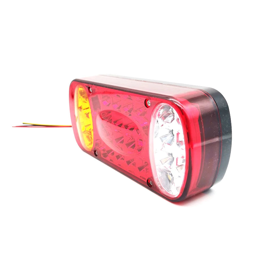 12V 32 LED Rear Tail Light Trailer Truck Caravan Stop Brake Lamp Indicator