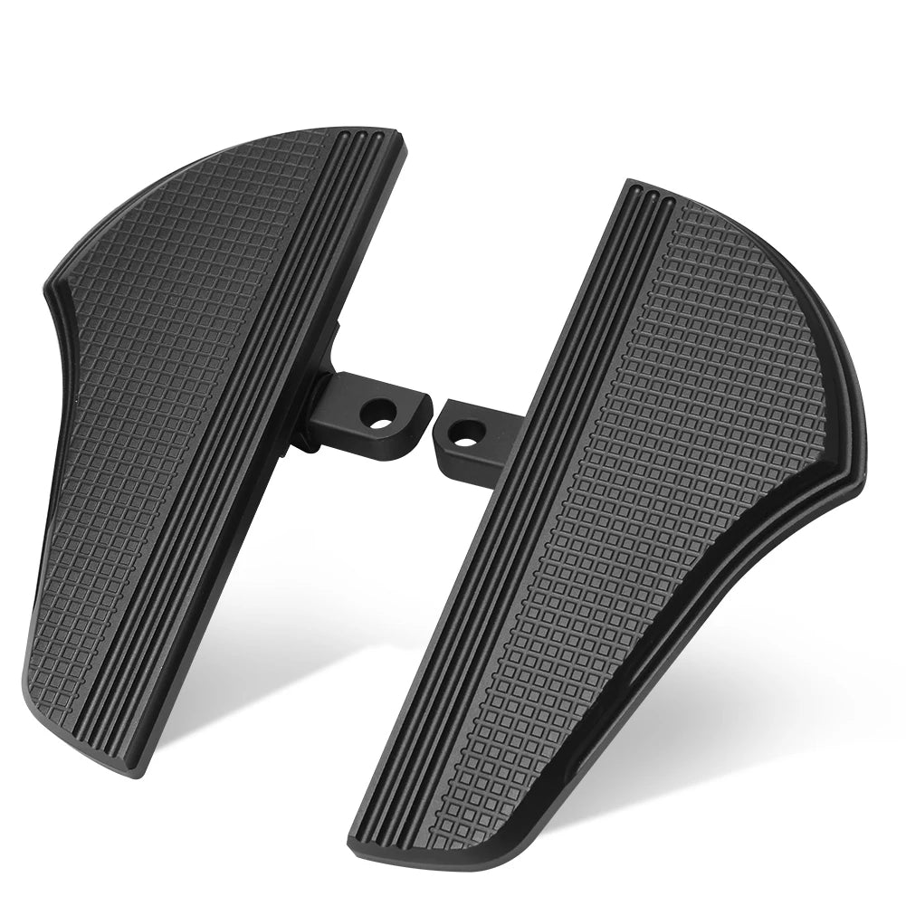 Motorcycle Rear Passenger Floorboards Male Mount Foot Pegs Footrest For Harley Touring Electra G - Automotive LED Light