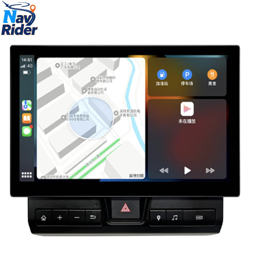 11.5" Screen Multimedia Video Player Navigation GPS Wifi Carplay Android Auto For Toyota L