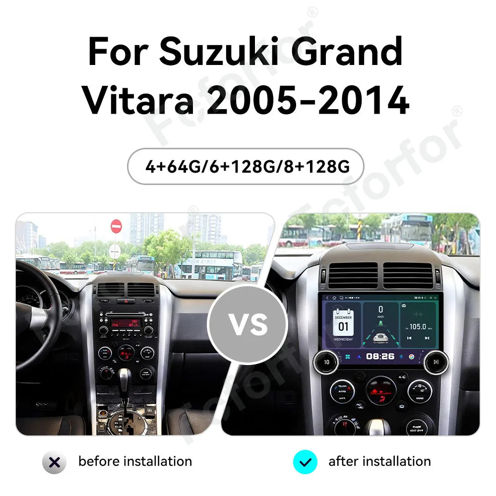 Ultra Large Full HD Touch Display 11.5 Inch Android 15 Upgraded Car GPS Media Stereo Head