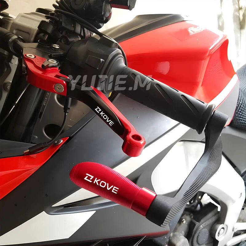 Motorcycle KOVE 800 X Adjustable CNC aluminium Brake Clutch Levers Handle For KO for mini 2023-2025 - Automotive LED Lig