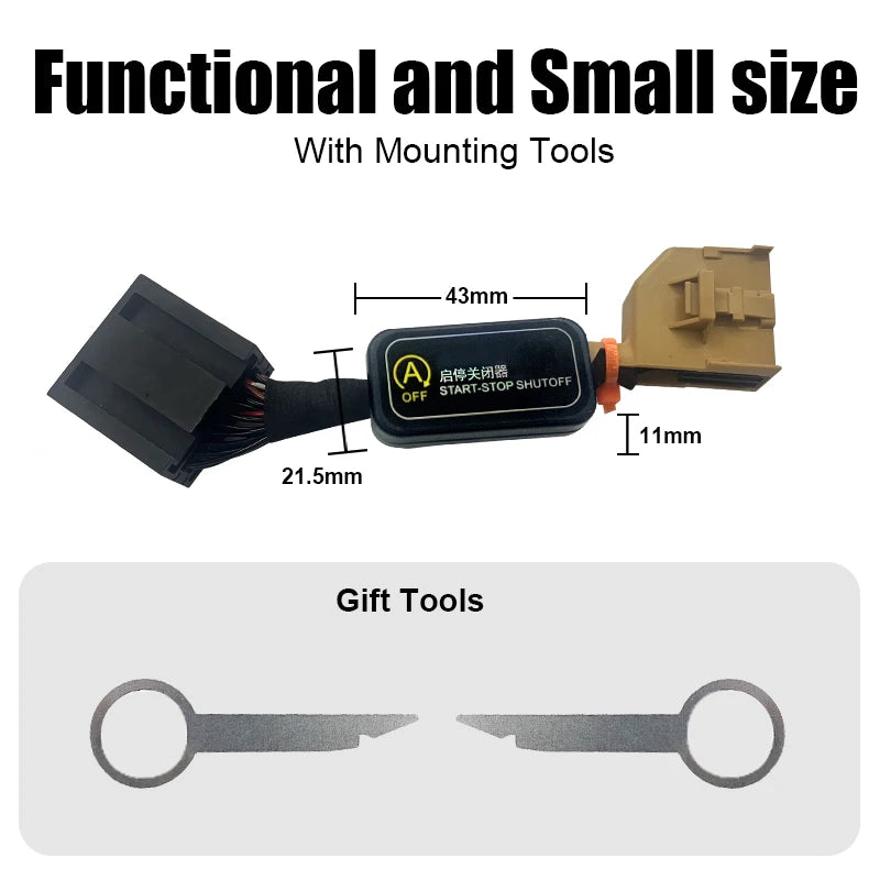 Auto Start Stop Engine System Smart off Canceller Delete Eliminator Disabler Device A-Off