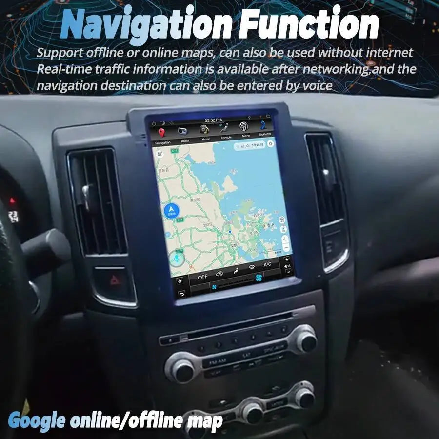 256GB Android Touch Screen Auto Car Radio For Nissan MAXIMA 2008-2014 Stereo Carplay GPS N | AUTOKITSHOP