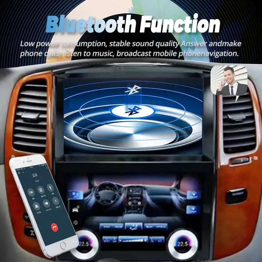 Android 14 Screen Ac Panel For Toyota Land Cruiser LC100 For Lexus LX470 2003-2007 Radio G
