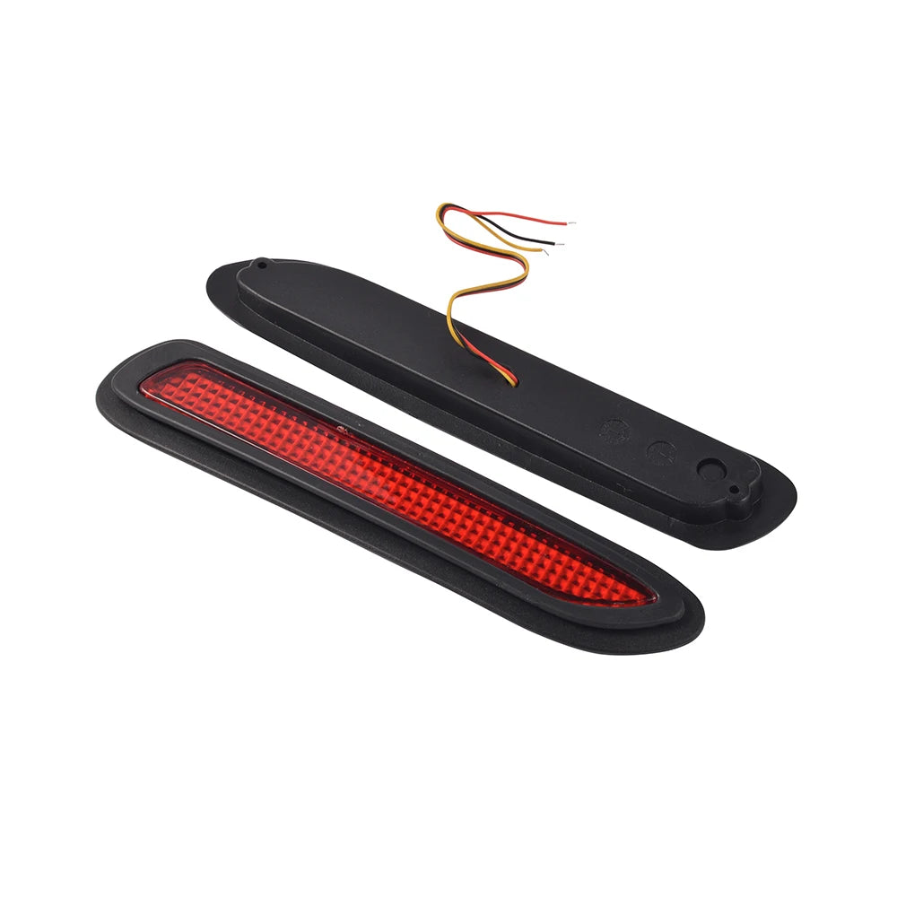 1 Pair Car Fog Red Lens Rear Bumper Reflector Tail Brake SMD LED Light Fog Warning Light