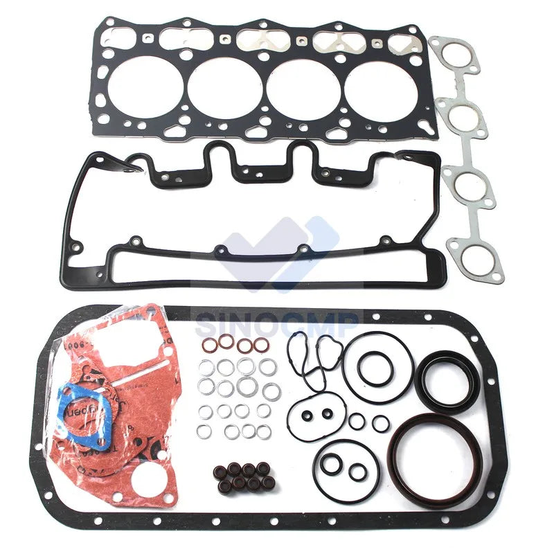 1Set Overhaul Gasket kit for Isuzu Hitachi JCB IHI Digger Excavator Generator 4LE1 Engine