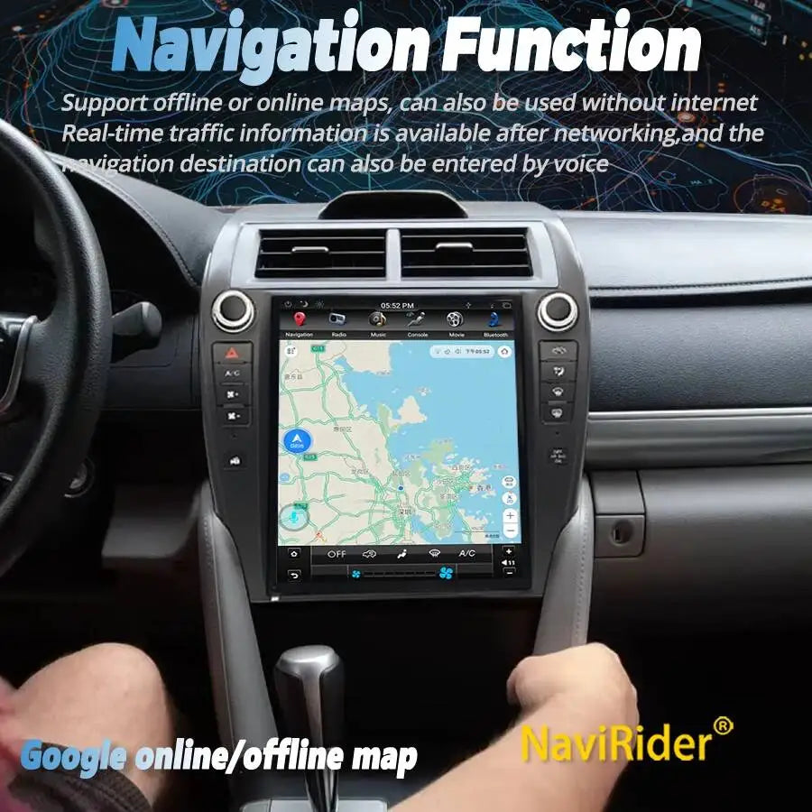 Android Screen For Toyota Camry 7 XV 50 55 US Version 2012-2017 GPS Navigation Stereo Car