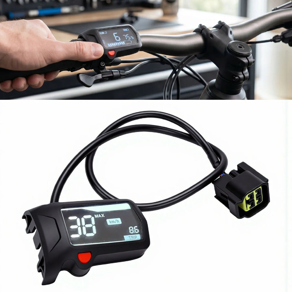 Motorcycle Speedometer Replacement for Surron Light Bee X S Electric Bike Digital Display Dashbo - Automotive LED Light
