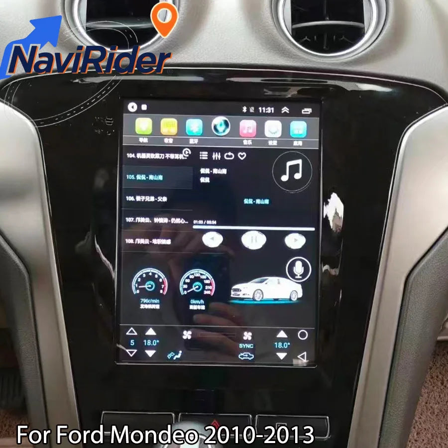 9.7inch Android 15 Car Radio Multimedia Video Player For Ford Mondeo 2010-2013 Navigation
