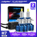 XSTORM H7 LED Light Bulbs H1 H8 H11 LED Headlight Canbus HB3 9005 HB4 9006 360° Car Headli